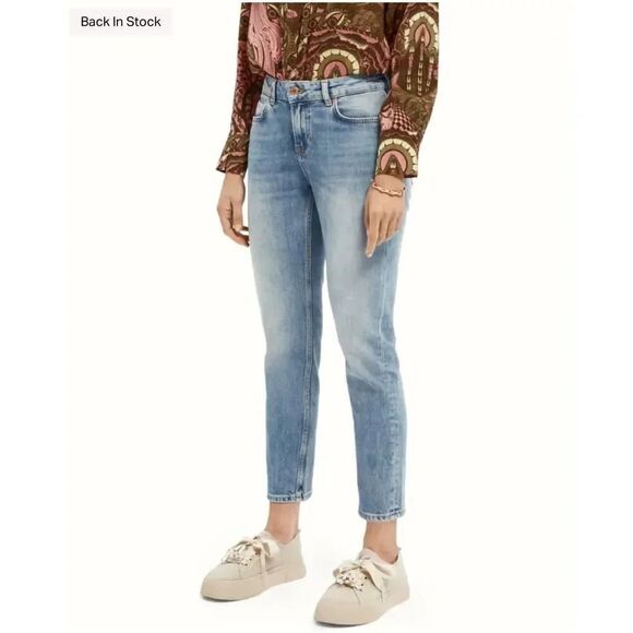 Scotch & Soda Amsterdams Blauw The Keeper Slim Mid Rise Size 30 R - Picture 1 of 6